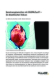 Xenotransplantation mit CRISPR/Cas9?