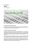 Rechtsbegriff: Urlaub