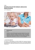 Schulbesuchsrecht für Schülerin während der Mutterschutzfrist
