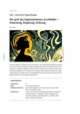 Die Lyrik des Expressionismus erschließen