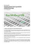 Rechtsbegriff: Schulweg (Schutz durch gesetzliche Unfallversicherung)