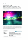 Writing crime stories using pictures