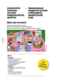 Lebensmittel und Essgewohnheiten (mit russischer Übersetzung)