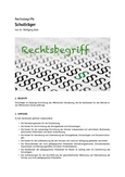 Rechtsbegriff: Schulträger
