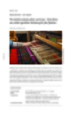 The textile industry then and now