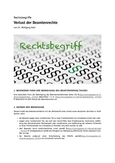 Rechtsbegriff: Verlust der Beamtenrechte
