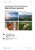 Über die Natur sprechen