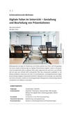Gestaltung und Beurteilung von Präsentationen