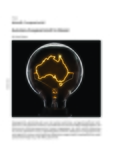 Australiens Energiewirtschaft im Wandel