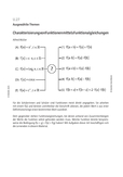 Charakterisierung von Funktionen mittels Funktionalgleichungen
