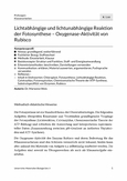 Lichtabhängige und lichtunabhängige Reaktion