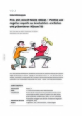 Pros and cons of having siblings