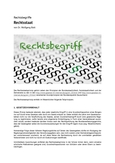Rechtsbegriff: Rechtsstaat