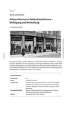 Antisemitismus im Nationalsozialismus