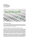 Rechtsbegriff: Verwaltungsakt