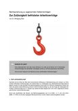 Rechtsprechung zu sogenannten Kettenverträgen