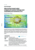 Abiturtraining kompakt: global ecological and economic challenges meet sustainability and inventiveness