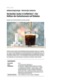 Versteckter Zucker in Softdrinks?