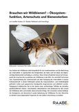 Brauchen wir Wildbienen?