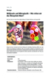 Müllinseln und Mikroplastik 