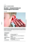 Kompetenztraining zum inhaltsbezogenen Hörverstehen