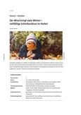 Der Wind bringt viele Wörter
