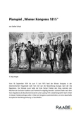 Planspiel "Wiener Kongress 1815"