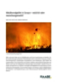 Waldbrandgefahr in Europa