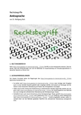Rechtsbegriff: Amtssprache