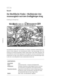 Der Westfälische Frieden