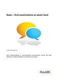 Exam – Oral examinations at senior level