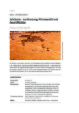 Sahelzone – Landnutzung, Klimawandel und Desertifikation