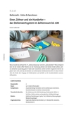 Einer, Zehner und ein Hunderter