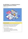 Das UDE-Modell – ein integrativer Ansatz zu 
digitalen Kompetenzen an Schulen