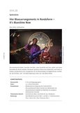 Vier Bluesarrangements in Rondoform