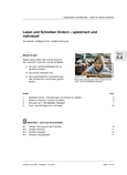 Lesen und Schreiben fördern