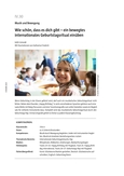 Ein bewegtes Geburtstagsritual einüben