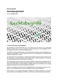 Rechtsbegriff: Vereinigungsfreiheit