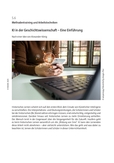 KI in der Geschichtswissenschaft
