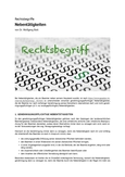 Rechtsbegriff: Nebentätigkeiten