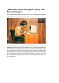„Hilfe, meine Schule wird Digital!“ (Teil 2)