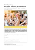 Vorbildwirkung und Selbstreflexion als Lehrkraft