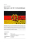 Widerstand in der DDR