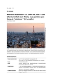 Marianne Rubinstein: La colère de Jules