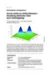 Darstellung elektrischer Felder durch Potentialgebirge