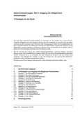 15 Strategien gegen Unterrichtsstörungen, Teil 2