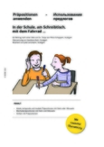Präpositionen anwenden (mit russischer Übersetzung)