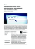 Internetrecherche
