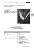 Einfache Experimente zu Elektrizität und Magnetismus