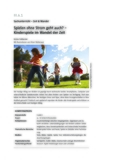 Kinderspiele im Wandel der Zeit